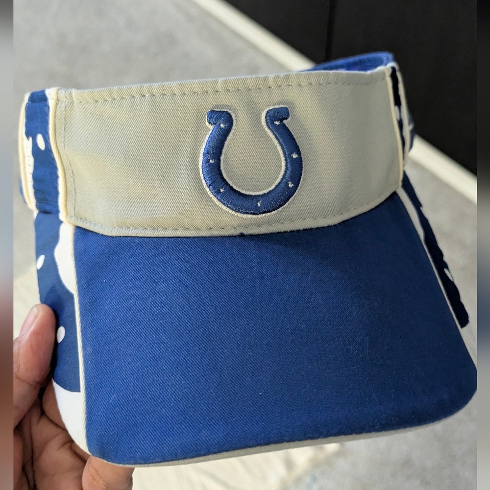 NFL Indianapolis Colts Reebok Adult Adjustable Fit Sun Visor